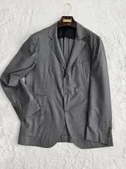 【訳あり】BRUNELLO CUCINELLI テーラードジャケット イタリア製 BRUNELLO CUCINELLI(ブルネロクチネリ) シルクリネンダブル