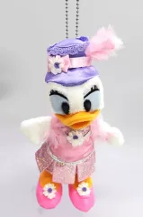 【中古】ぬいぐるみ デイジーダック ぬいぐるみバッジ 「ミッキーとダッフィーのスプリングヴォヤッジ2014」 東京ディズニーシー限定 