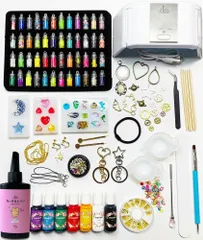 【特価セール】レジン スターターキット UV 初心者 レジン液 レジン Ailes(エール) セット (S)
