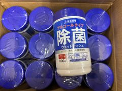 除菌ウェットティッシュボトル付 100枚入 24個セット 完売御免