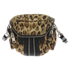 ALEXANDER WANG (アレキサンダーワン) レオパードショルダーバッグ ブラウン/ブラックのサムネイル