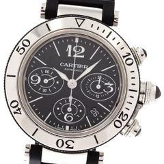 カルティエ CARTIER W31088U2 パシャ シータイマー デイト クロノグラフ 自動巻き メンズ_883140