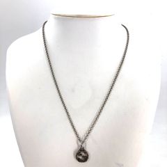 GUCCI グッチ ネックレス インターロッキングG Ag925 刻印 SILVER シルバー レディースアクセサリー【OE-801】
