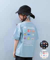 【ムラスポ公式】新品 Columbia コロンビア 半袖 Tシャツ キッズ ジュニア 子供 バックプリント Y STUCK BROOK GRAPHIC SS PY0495