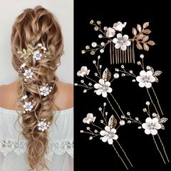 ヘアアクセサリー ウエディング 結婚式 髪留め 髪飾り 花 白 紫 ハーフアップ 簡単 お花 ヘッドドレス フォーマル レディース ドレス プリンセス ラプンツェル 洋装 前撮り カラードレス 和装 着物 参列 大人向け 花嫁 お呼ばれ ゲスト
