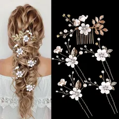 ヘアアクセサリー ウエディング 結婚式 髪留め 髪飾り 花 白 紫 ハーフアップ 簡単 お花 ヘッドドレス フォーマル レディース ドレス プリンセス ラプンツェル 洋装 前撮り カラードレス 和装 着物 参列 大人向け 花嫁 お呼ばれ ゲスト
