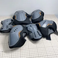 自転車練習用としても(^^♪　K2 スケート プロテクター◆ 3点セット◆膝/肘/手首◆サイズM◆取説・網袋◆中古品 安全対策に　大人用/子供用　50Kg～ぐらい　m011