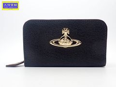 VIVIENNE WESTWOOD ヴィヴィアン・ウエストウッド ファスナー マルチケース ミニポーチ ブラック 中古A 【送料無料】 A-8829【質屋出品】
