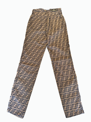 【Aランク】【FENDI　フェンディ　パンツ　ボトムス　ズッカ　ズッカ柄  ☆正規品☆