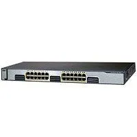【中古】 CISCO シスコ Catalyst 3750G-24T-S スタッカブル マルチレイヤ ギガビットイーサネットスイッチ WS-C3750G-24T-S