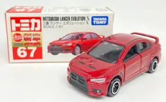 タカラトミー トミカ赤箱中国製 三菱 ランサー エボリューション X/新車シール付き 67
