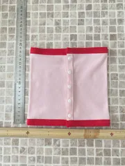 ハンドメイド☆犬用腹巻き☆ペールピンク