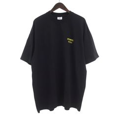 ヴェトモン/VETEMENTS 22AW Click here T-Shirt クリックヒアー 半袖 Tシャツ ブラック サイズ メンズMのサムネイル