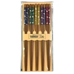 新品 イシダ 日本製 箸 客用 5膳セット すす竹 幸うさぎ ヘッダー 滑り止め加工 23cm