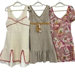 #anc 平成 ギャル 姫系 LIZ LISA ジーザスディアマンテ MILK dazzlin フリル ワンピース パンツ ツイード y2k まとめ レディース [937455]