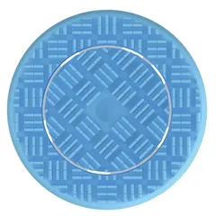 ルミスパ やさしいヘッド ほぼ新品 睡眠Labo]Dots ヘルシーマットレス〈2層〉（三つ折りタイプ