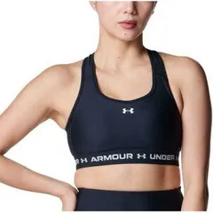 【新品】UNDER　ARMOUR（アンダー アーマー）スポーツブラ UAアーマーブラ フォーブカツ ミディアムサポート レディース・ウィメンズ ブラック　6001295-001