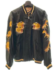 激レア》BEAMS×東洋テーラー スカジャン リバーシブル 虎刺繍 雷門 L