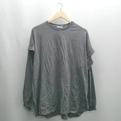 ◇ ⊂ PAGEBOY ページボーイ 長袖 Tシャツ サイズF グレー系 レディース E  【1409100041798】