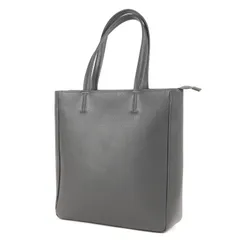 美品 SHIPS シップス バッグ 23SS スマート レザー ヴァーティカル トートバッグ 118-43-3671 ショルダー 肩掛け ビジネス フォーマル グレー ブランド カジュアル シンプルのサムネイル