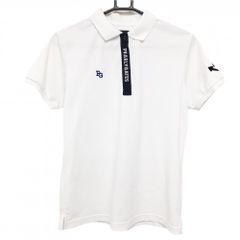 美品　パーリーゲイツ　ニットジャケット　白×紺 PEARLY GATES パーリーゲイツ ニットジャケット 白×ネイビー