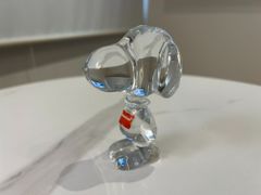 バカラ　スヌーピー　クリスタル　Baccarat　置物　インテリア