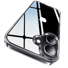 【極々透明感・2025年革新耐黄変技術】CASEKOO iPhone 17 用 ケース クリア 米軍MIL規格 透明 黄変防止 耐衝撃 高耐久性 ストラップホール付き ワイヤレス充電対応 あいふおん17用ケース 6.3 インチ「KORI」(クリア)