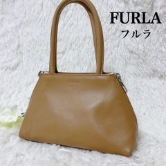 フルラ ミラノL トートバッグ カーキ カーフレザー A4 イタリア製 