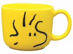 「 PEANUTS(ピーナッツ) 」 ウッドストック　フェイスマグ 250ml 黄 612118
