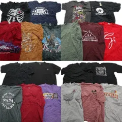 古着卸 まとめ売り カラーmix プリント 半袖Tシャツ 20枚セット (メンズ XL ) 映画 マーベル アメコミ ディッキーズ 中古 古着 MY7136