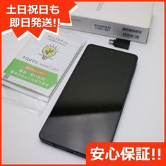 新品同様 AQUOS sense7 plus A208SH ブラック スマホ 土日祝発送 即日発送 08000 SIMロック解除済み