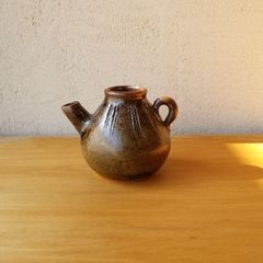 鉄釉水滴　瀬戸　 ( 水滴 注器 民藝 作家 )