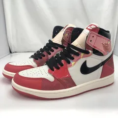 【中古】NIKE×Spider-Man AIR JORDAN 1 High OG SP Next Chapter Spider-Man:Across the Spider-Verse 27cm DV1748[91]