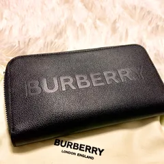 2024年最新】バーバリー ラウンドファスナー長財布 BURBERRYの人気