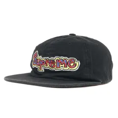 Supreme シュプリーム キャップ ゴンズ ロゴ 6パネル キャップ Gonz Logo 6-Panel 18SS ブラック 黒 帽子 スナップバック マーク・ゴンザレス ストリート ブランドのサムネイル