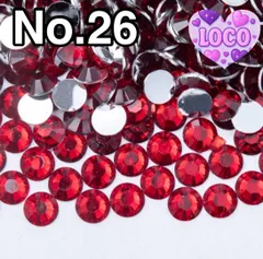 ダークローズ【no26】2000粒　ラインストーン　高分子ストーン　ミルキーストーンdiy用、専用接着剤　アイドルのデコうちわ