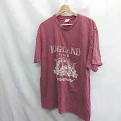 ◇ ⊂ JOURNAL STANDARD ジャーナルスタンダード 綿 半袖 Tシャツ サイズL レッド系 レディース E  【1410100029198】