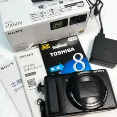 動作確認済 Sony DSC-HX50V コンパクトデジタルカメラ 付属品あり