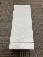 梱包用　発泡スチロール　緩衝材　約203mm×175mm×43mm 10個セット