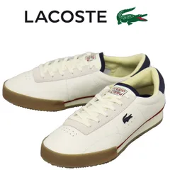 LACOSTE (ラコステ) メンズ 50SMA0161 AURA 225 7 SMA アウラ スニーカー 407 WHTxNVYxRED LC404 UK8-約26.5cm
