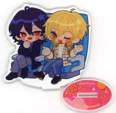 【中古】アクリルスタンド・アクリルパネル 朔間零＆羽風薫 おでかけアクリルスタンド 「あんさんぶるスターズ!!」