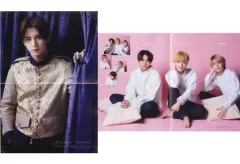 【中古】ポスター ピンナップポスター(二つ折) 山田涼介(Hey! Say! JUMP)/中村嶺亜＆佐々木大光＆今野大輝(7 MEN 侍) duet 2022年4月号 綴じ込み付録