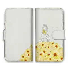 Xperia XZ Premium SO-04J  ケース 手帳型 エクスペリアXZ プレミアム  スマホケース 押し花(プリント) 花柄 花 フラワー プリンセス お姫様 ラプンツェル 韓国 かわいい おしゃれ カラー02