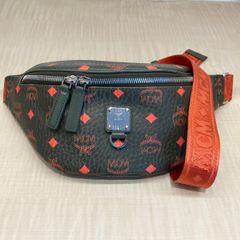 【中古】 MCM （エムシーエム） ﾌｪﾙｽﾃﾝSM ﾍﾞﾙﾄﾊﾞｯｸﾞ バッグ ウェスト/ボディバッグ  Khaki カーキ オレンジ MUZ 9AF138 G8001 used:AB