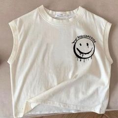 【新品】Tシャツ　キッズ　子供　白　黒　90 100 男女