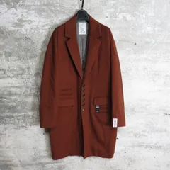 【たたろうさん専用】メンズ　チェスターコート　シャリーフ SHAREEF（シャリーフ）の「MELTON LONG COAT（チェスターコート