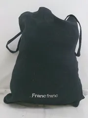 ◇ Francfranc フランフラン トート ハンド バッグ ブラック レディース P  【1302220002932】