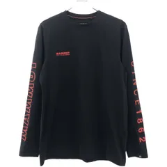 MAMMUT マムート QD Logo Print Longsleeve T-shirts ロングスリーブTシャツ 1016-01030 ブラック XLのサムネイル