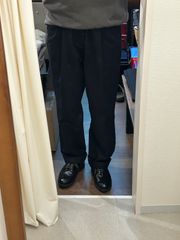 DOCKERS ドッカーズ Levi's リーバイス チノパン ツータックチノ メンズパンツ 綿パンツ カジュアルパンツ ブラック W36L34 A-635