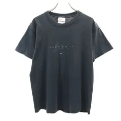 NIKE ナイキ 90s USA製 オールド 白タグ 半袖 Tシャツ S ブラック メンズ 古着